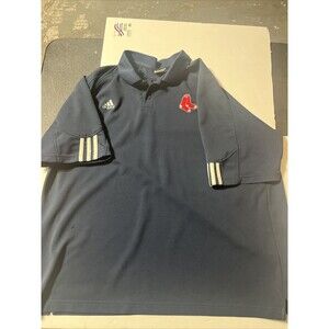 Boston Red Sox adidas Polo Shirt Size XL  Navy Socks‎ Logo